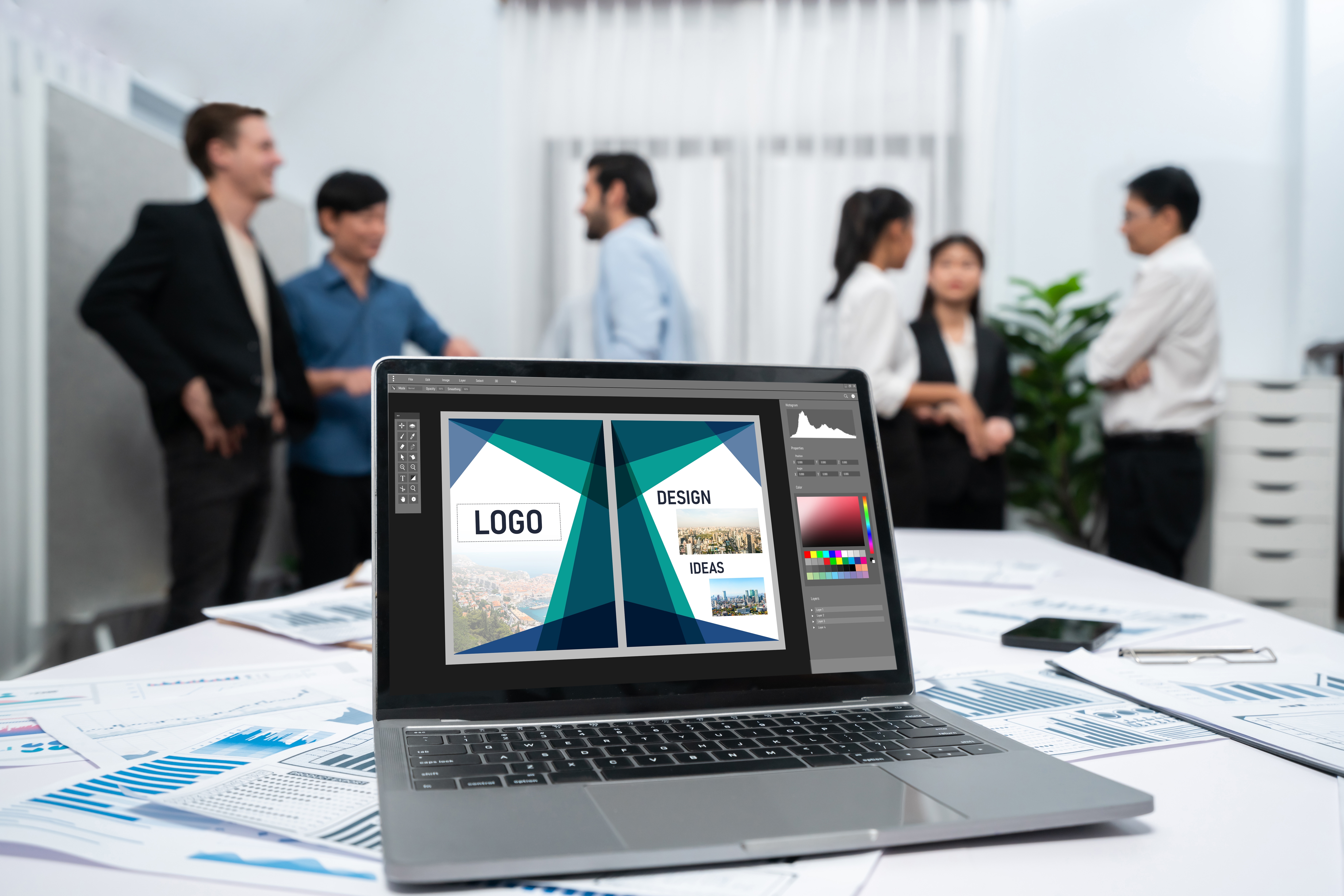 Logo & Identity Systems work by Tech on Galaxy